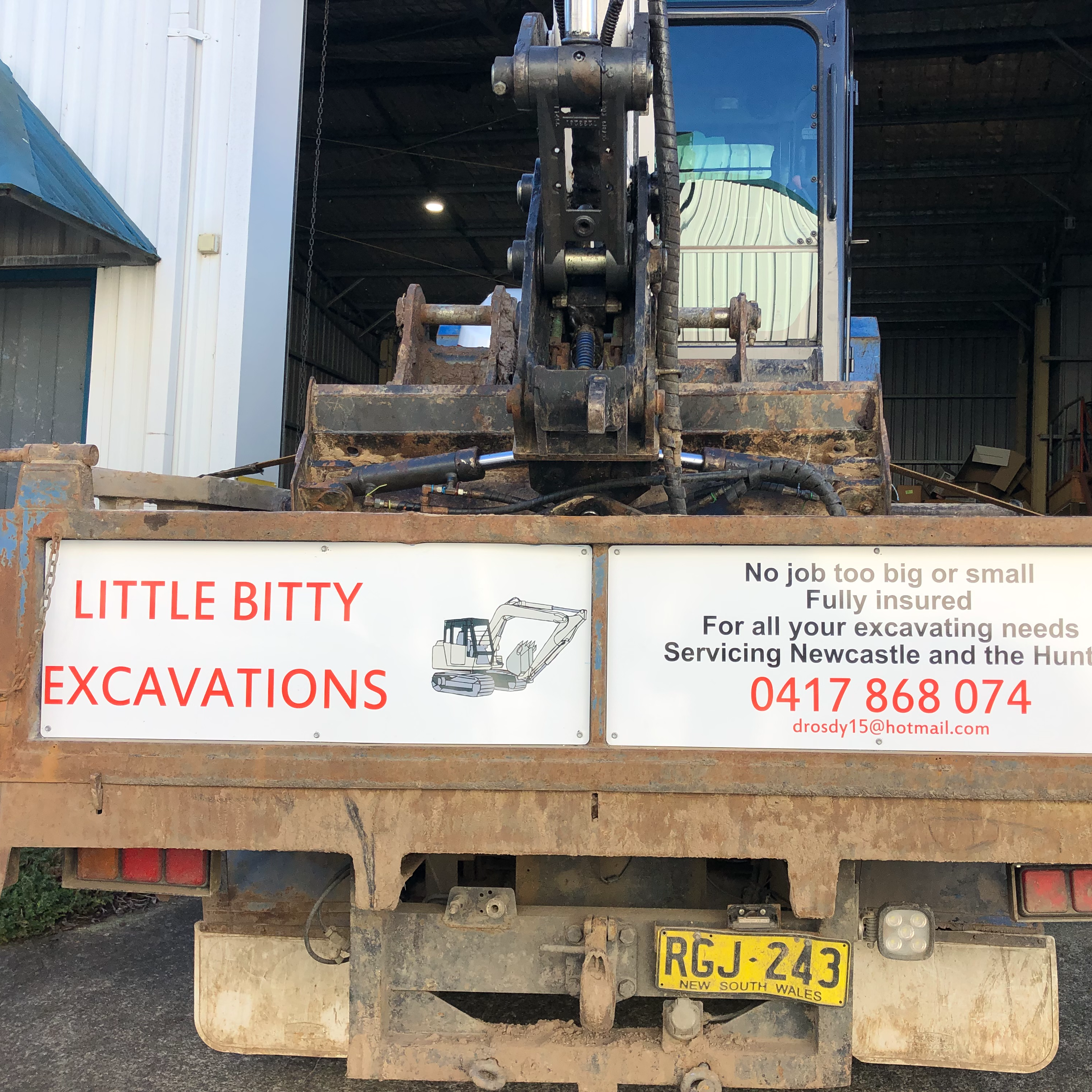 Little bitty excavations
